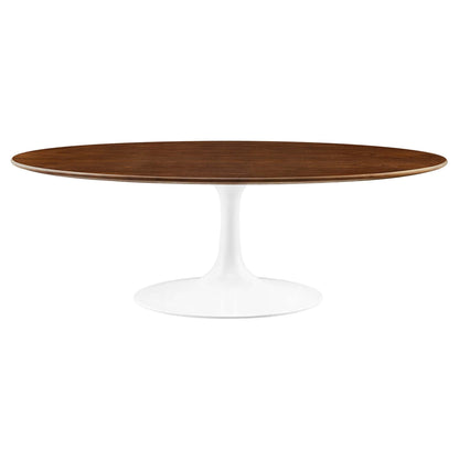 Lippa Oval Wood Coffee Table by Modway