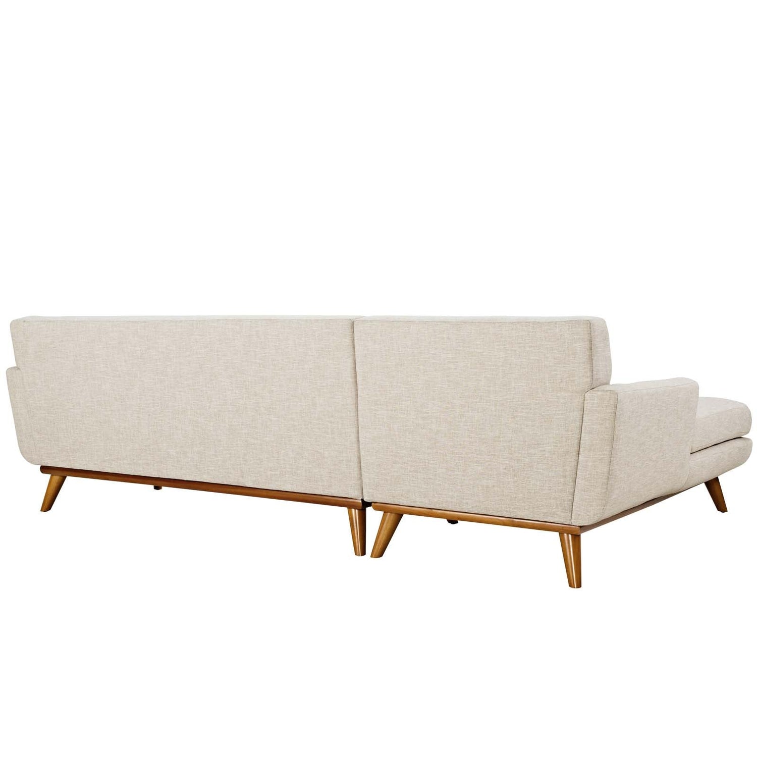 Engage Left-Facing Upholstered Fabric Sectional Sofa by Modway