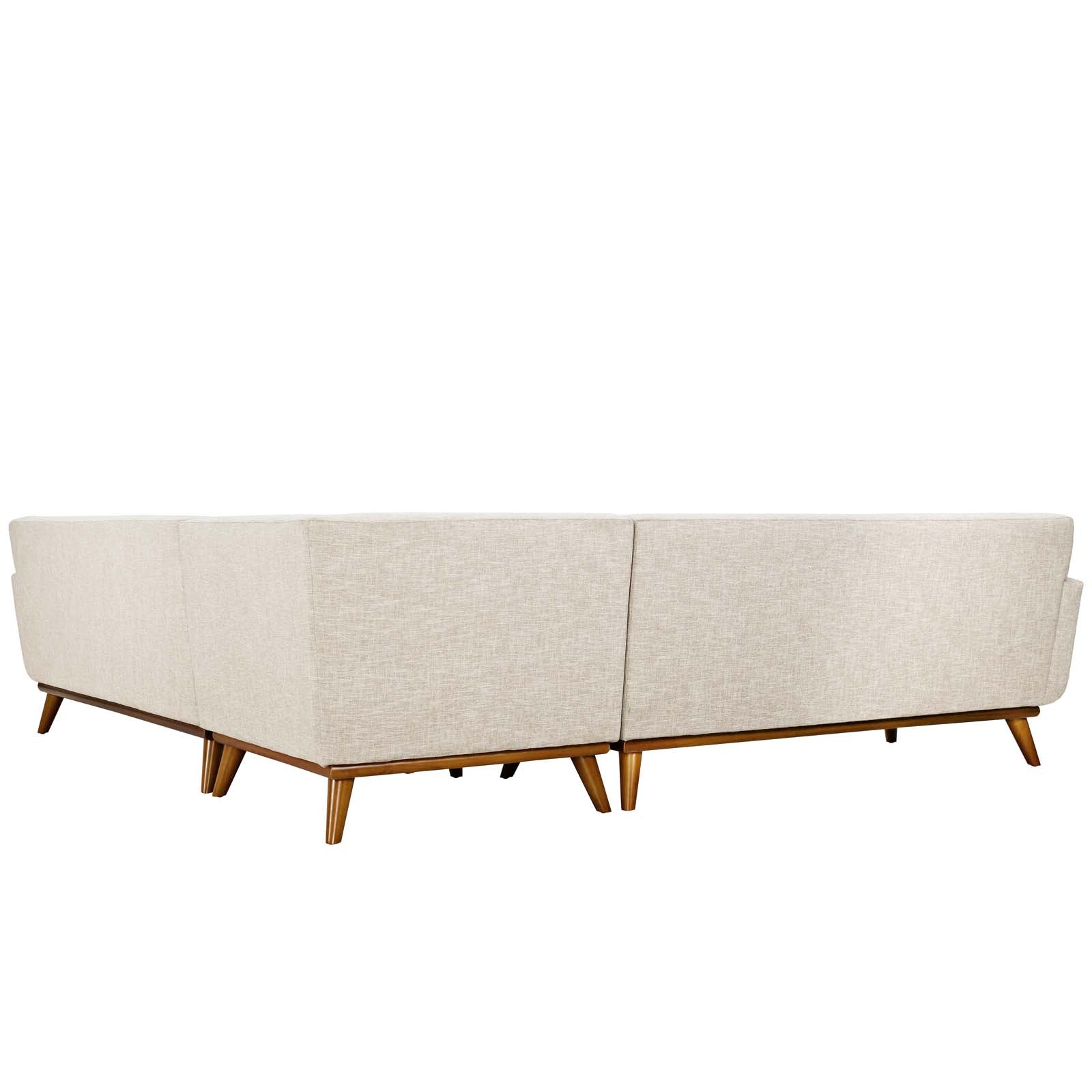 Engage L-Shaped Upholstered Fabric Sectional Sofa by Modway