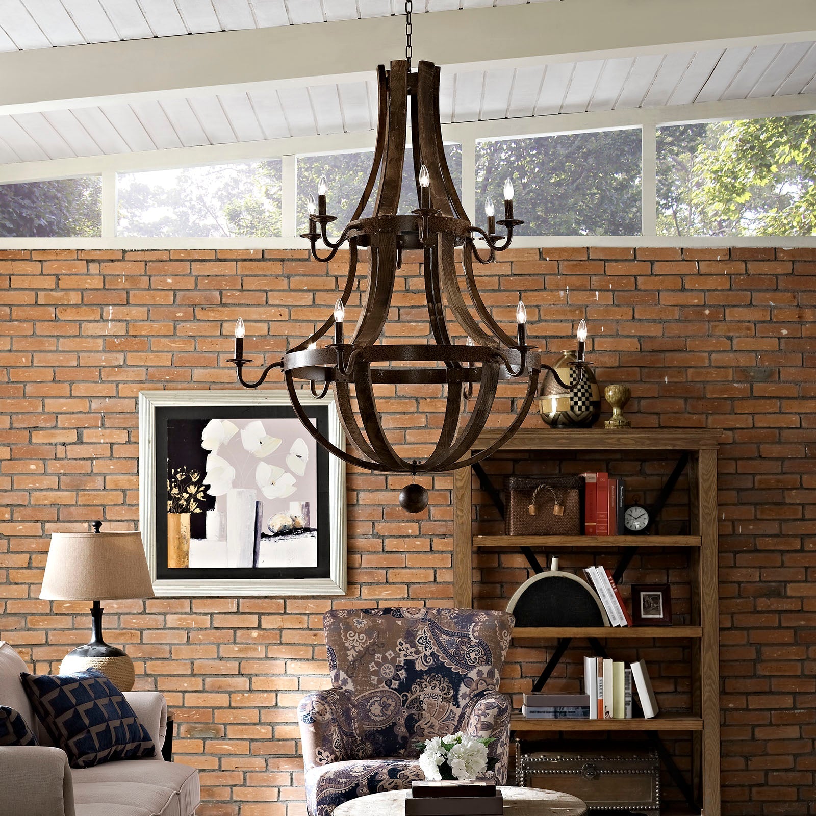 Trebuchet Chandelier by Modway