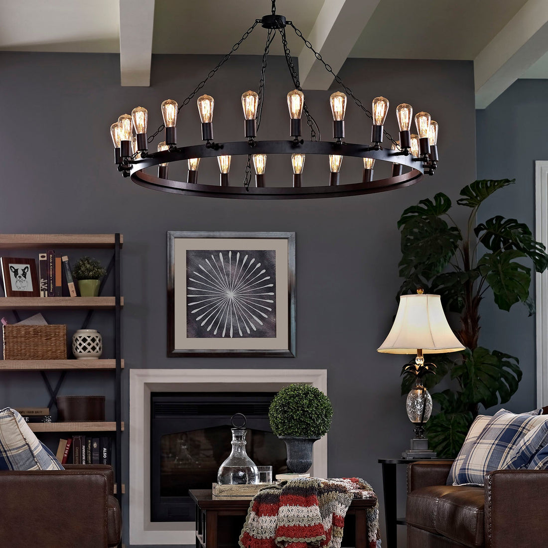 Teleport 52&quot; Chandelier by Modway