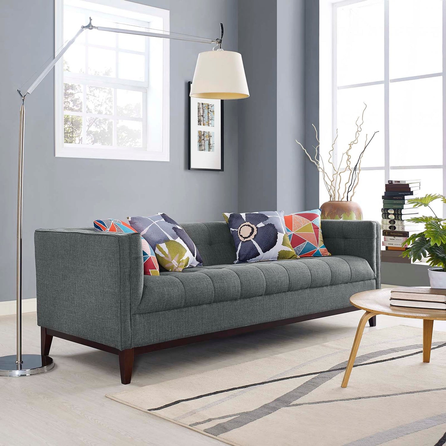 Serve Upholstered Fabric Sofa by Modway