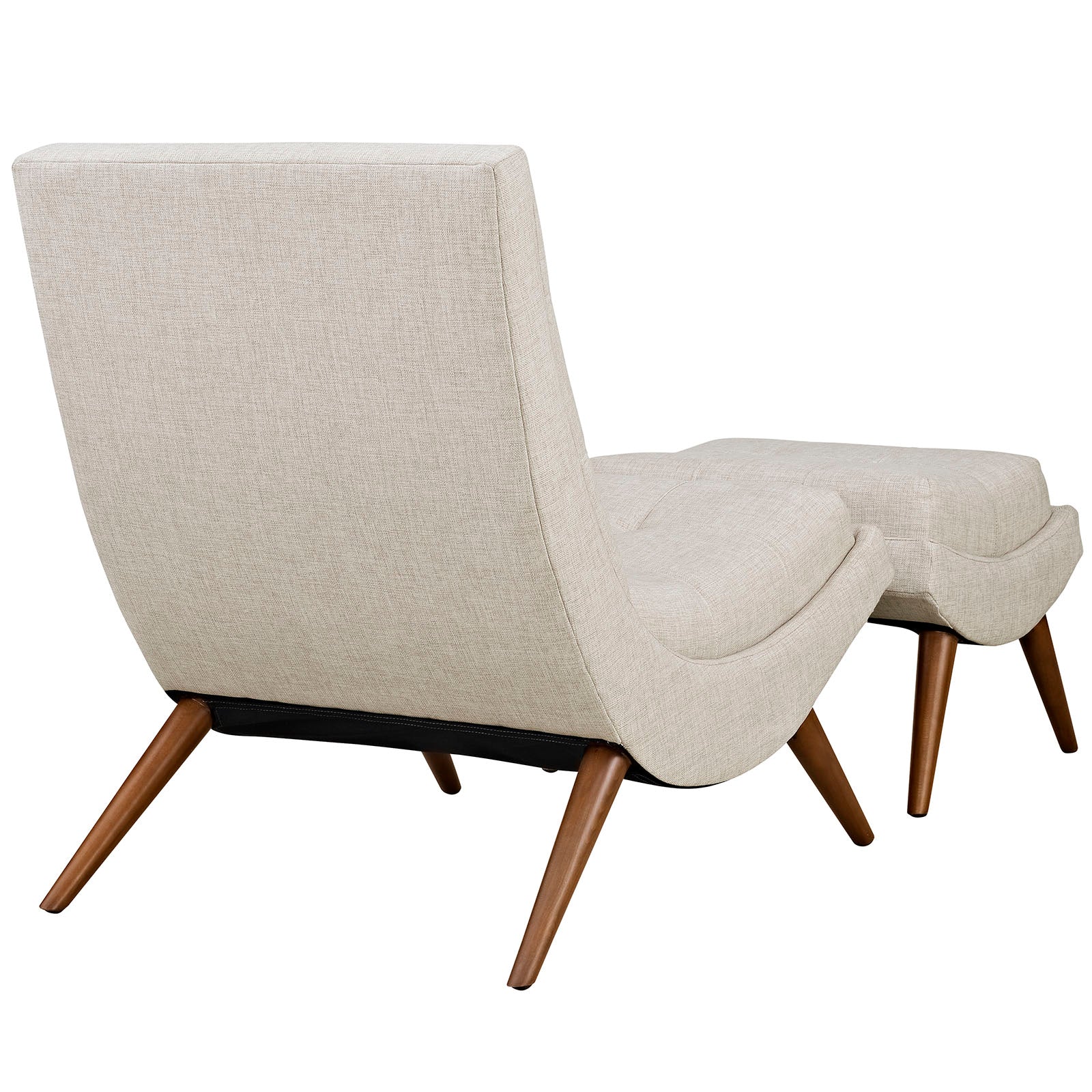 Ramp Upholstered Fabric Lounge Chair Set by Modway