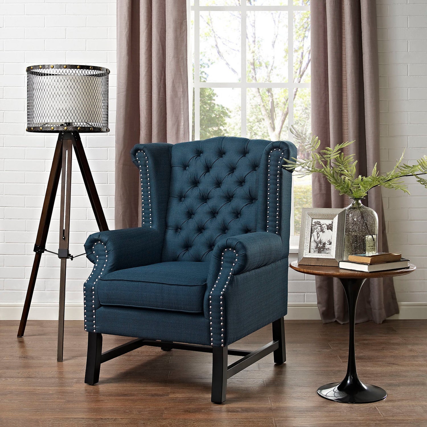 Steer Upholstered Fabric Armchair by Modway