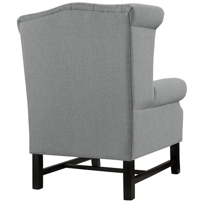 Steer Upholstered Fabric Armchair by Modway