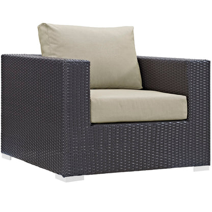 Convene 5 Piece Outdoor Patio Sofa Set by Modway