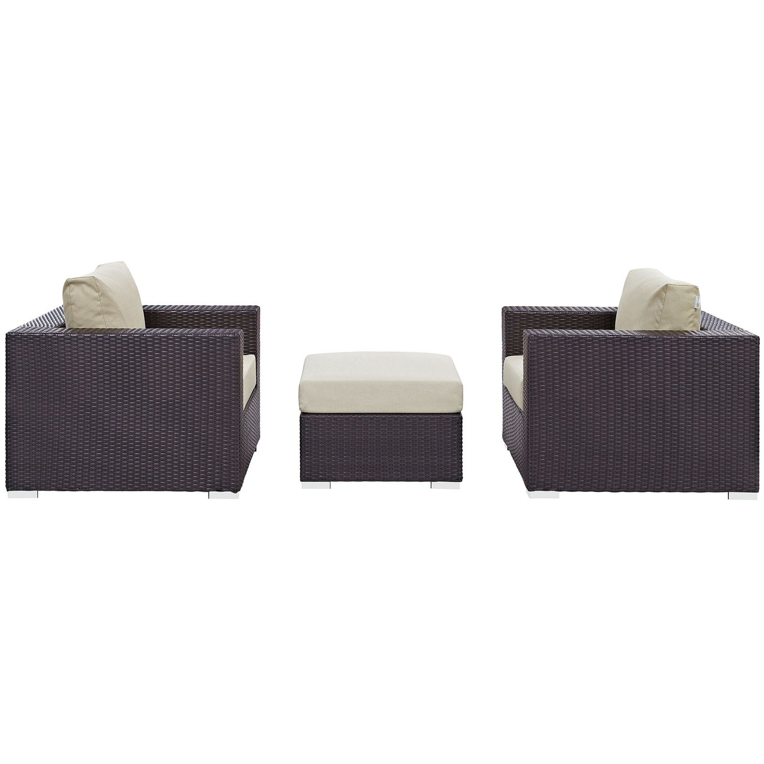 Convene 3 Piece Outdoor Patio Sofa Set by Modway