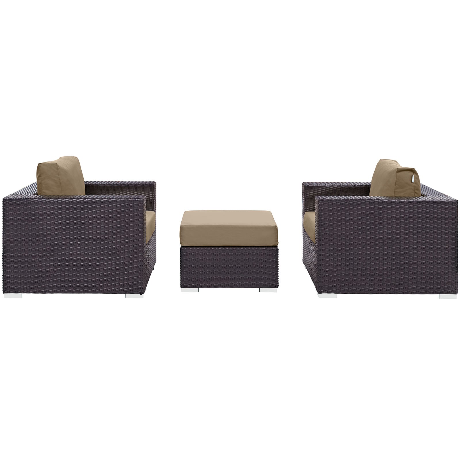 Convene 3 Piece Outdoor Patio Sofa Set by Modway