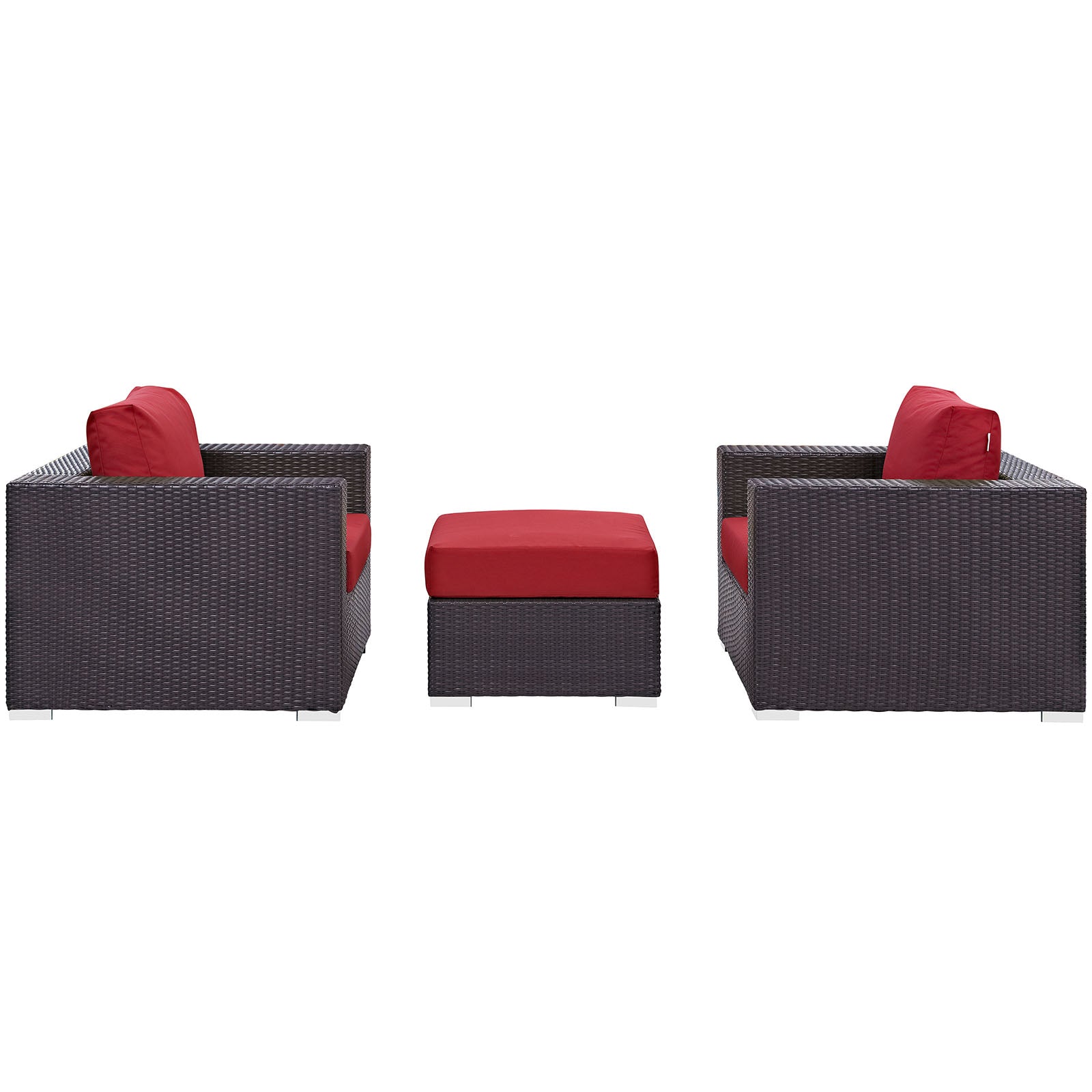 Convene 3 Piece Outdoor Patio Sofa Set by Modway