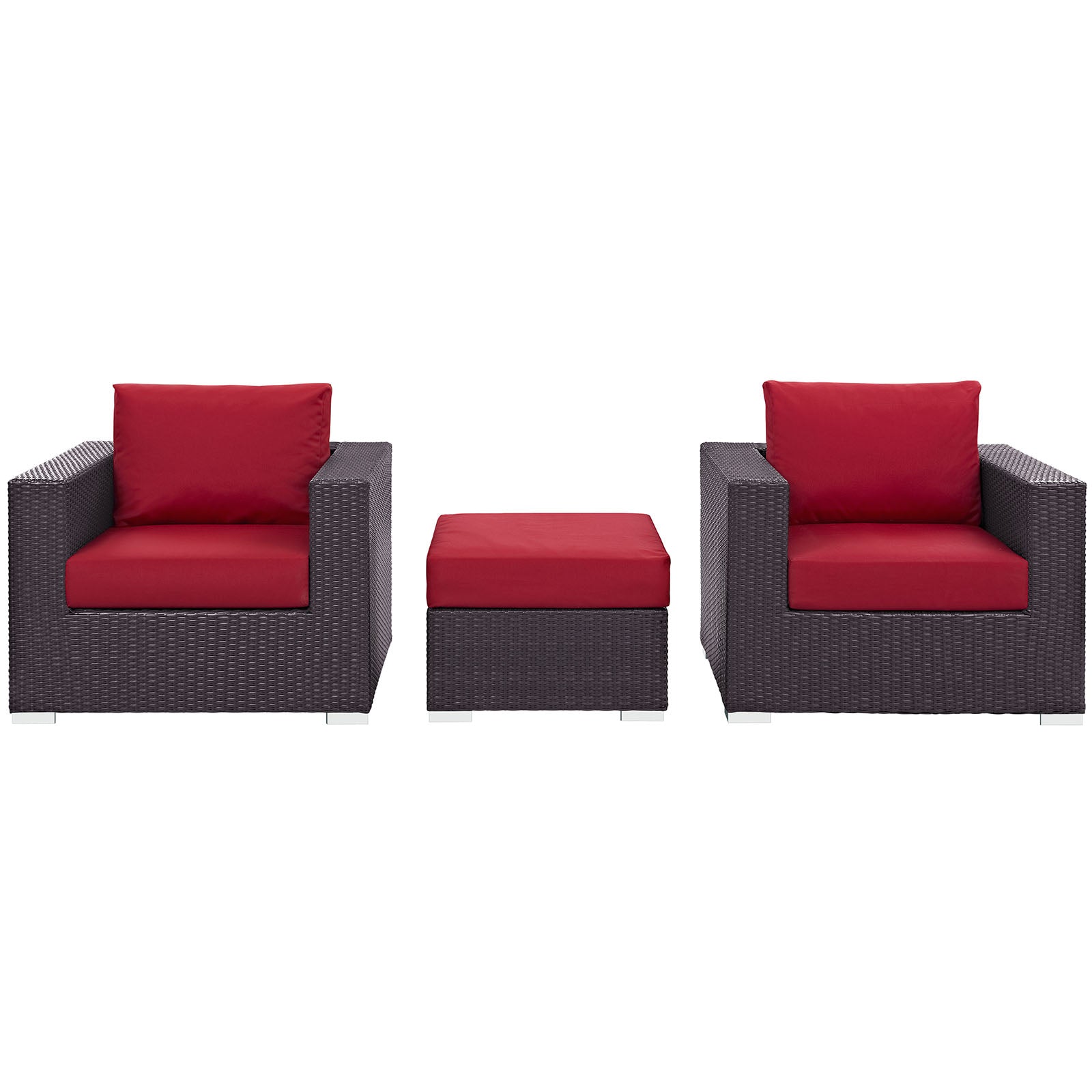 Convene 3 Piece Outdoor Patio Sofa Set by Modway