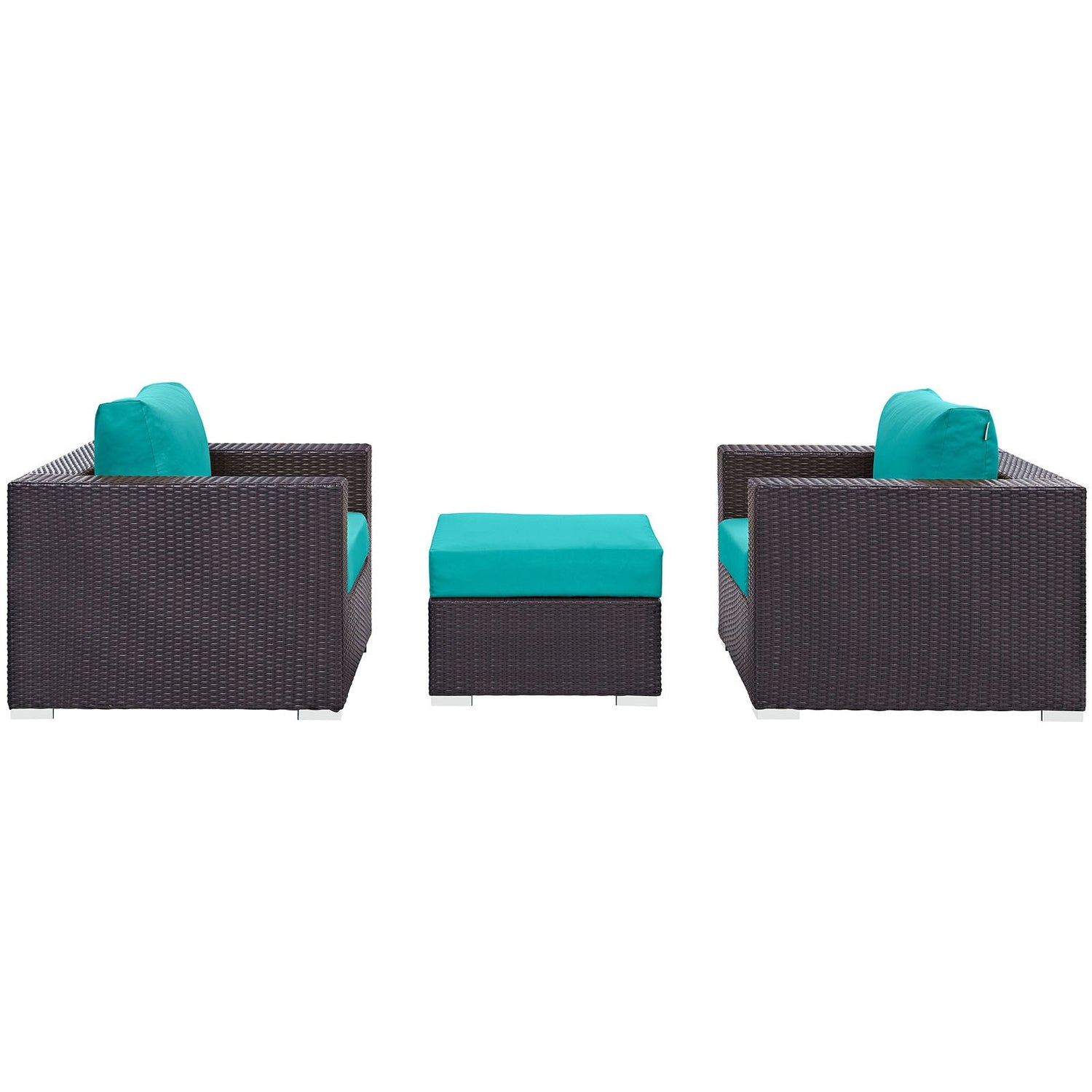 Convene 3 Piece Outdoor Patio Sofa Set by Modway