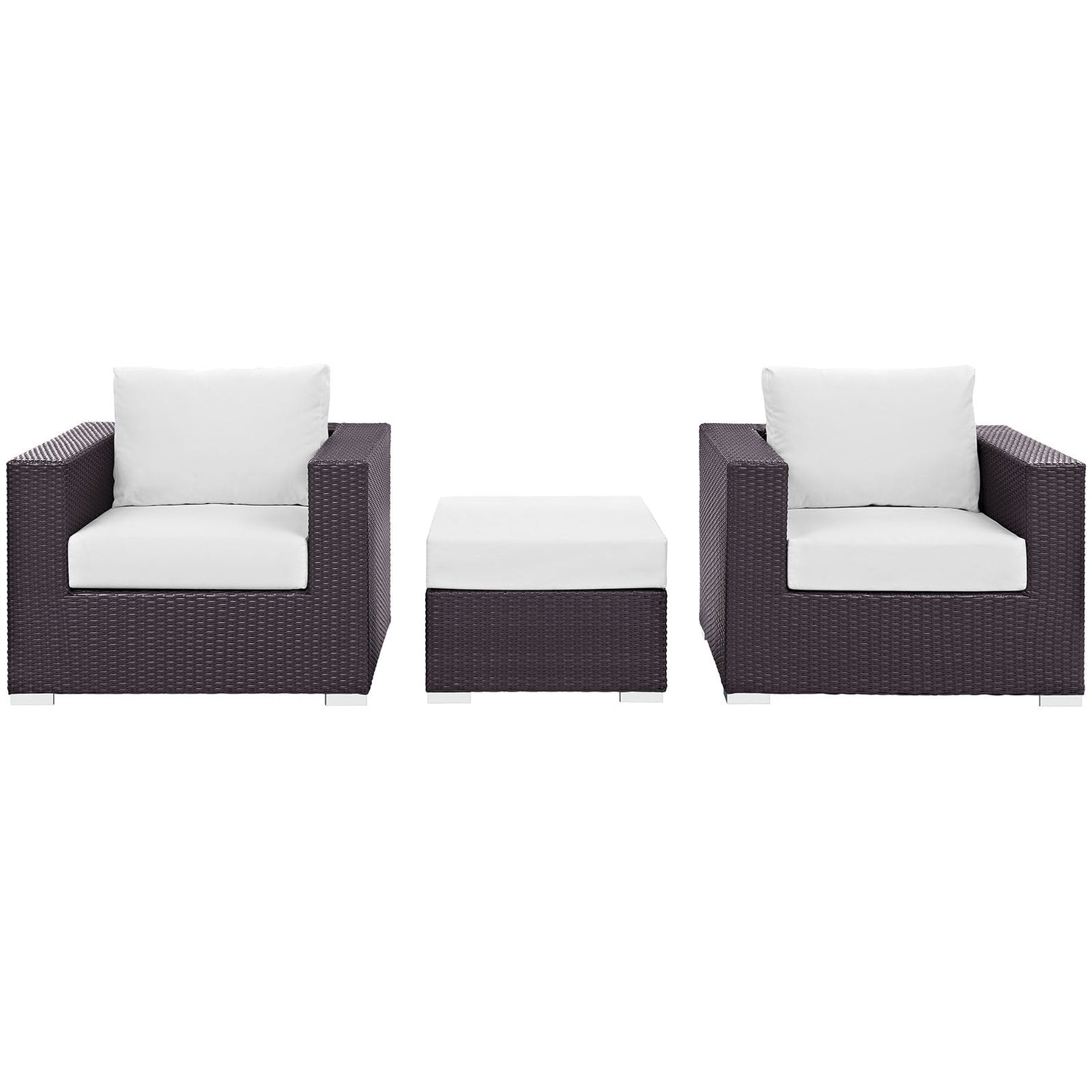 Convene 3 Piece Outdoor Patio Sofa Set by Modway