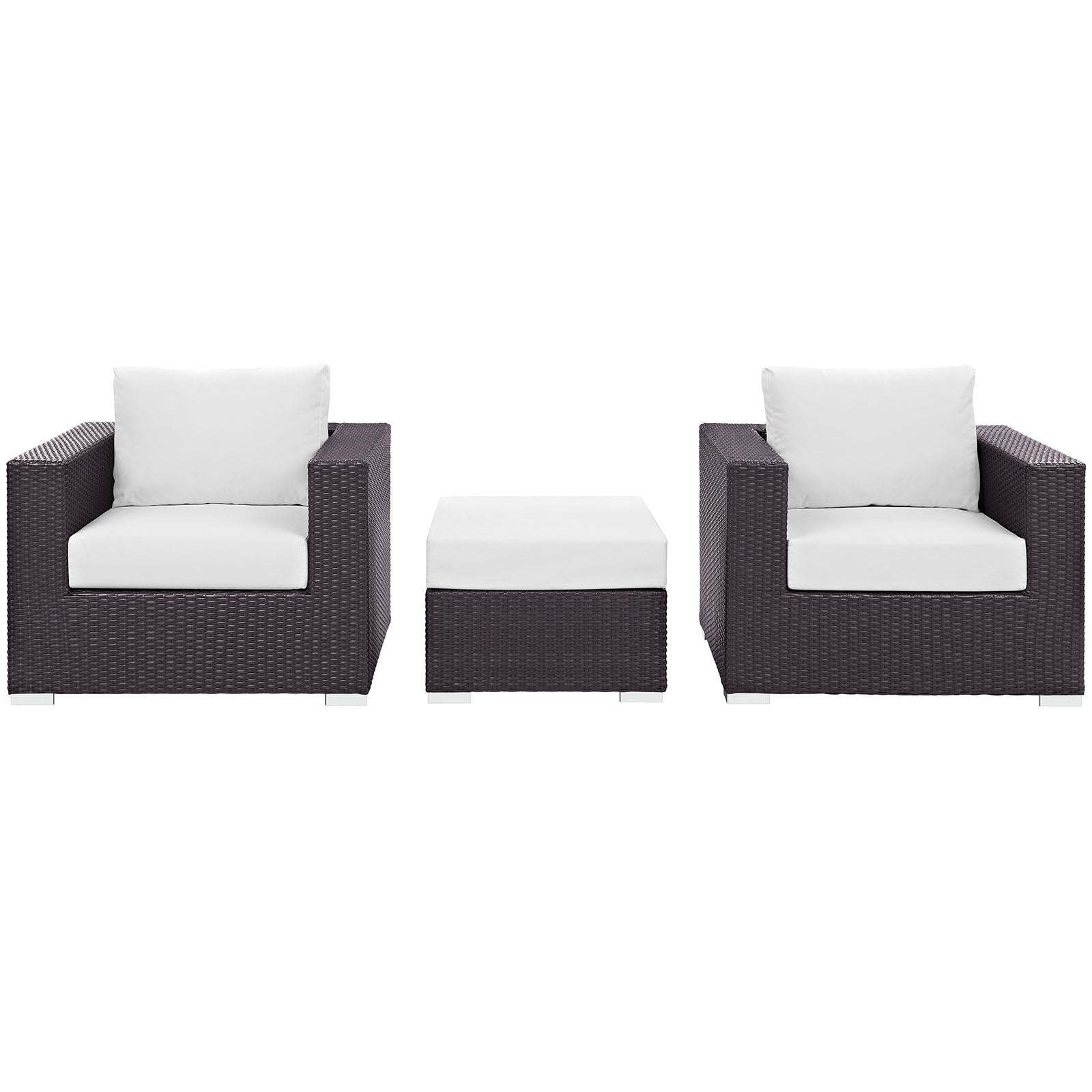 Convene 3 Piece Outdoor Patio Sofa Set by Modway