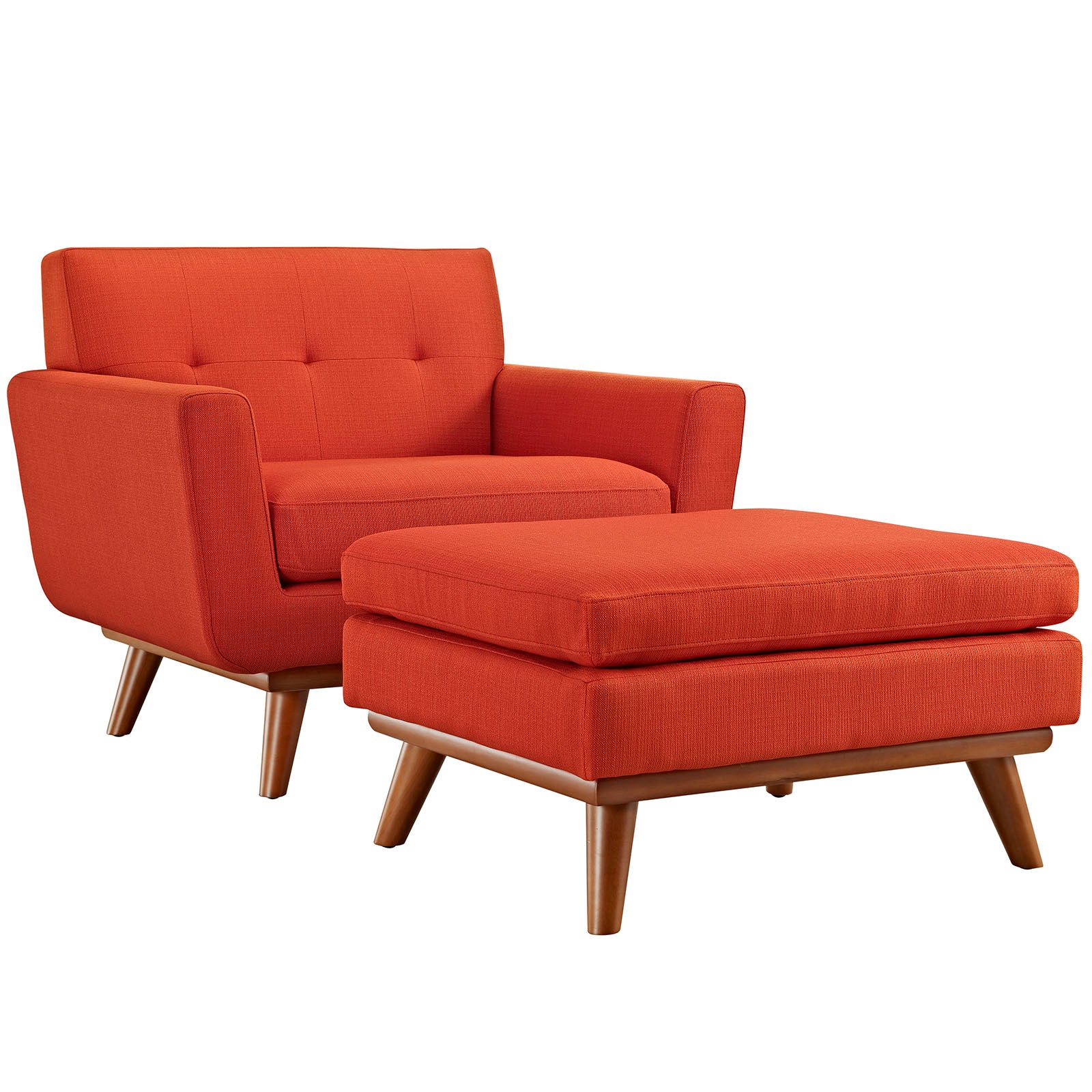 Engage 2 Piece Armchair and Ottoman By HouseBean