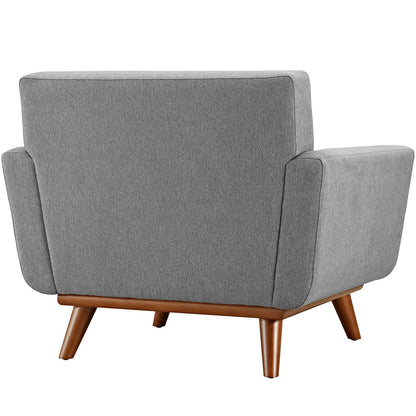 Engage 2 Piece Armchair and Ottoman By HouseBean