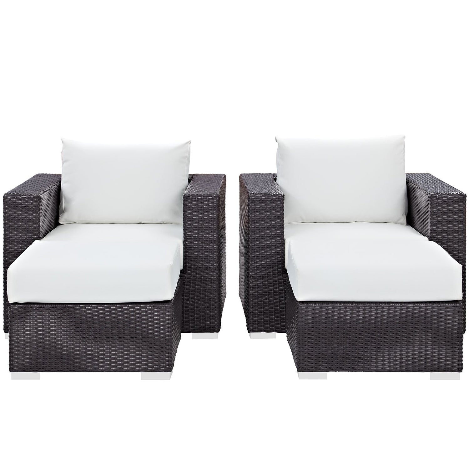 Convene 4 Piece Outdoor Patio Sectional Set by Modway