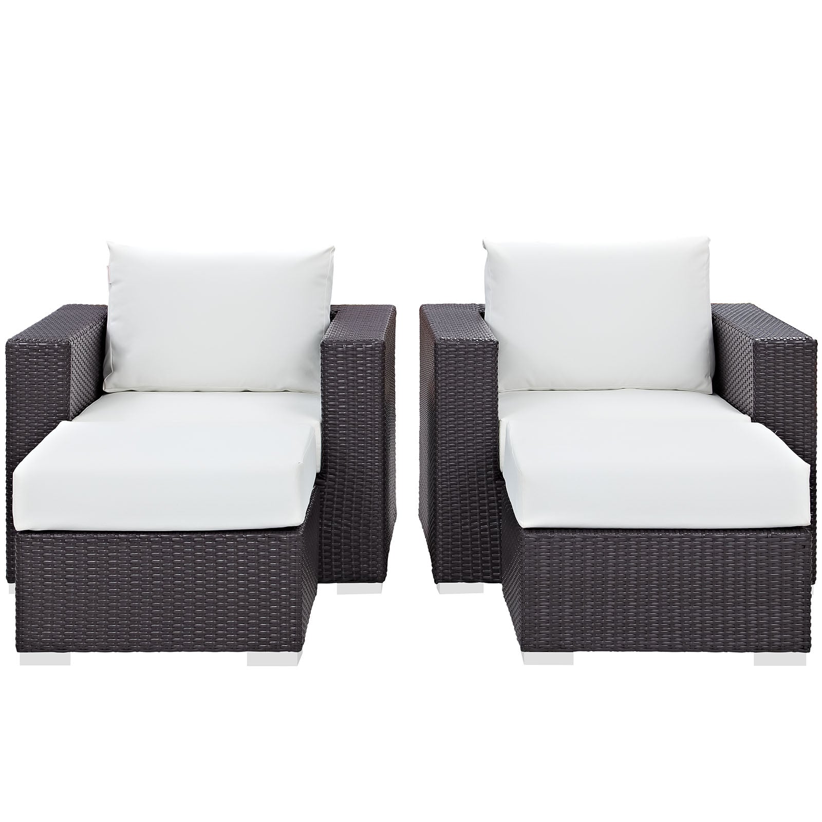 Convene 4 Piece Outdoor Patio Sectional Set by Modway