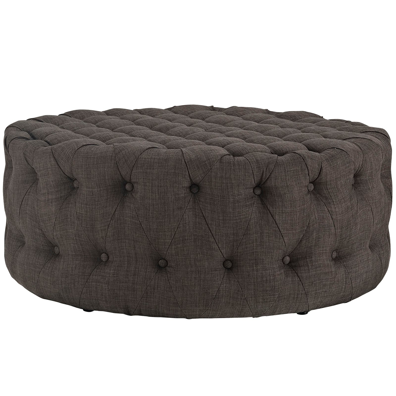 Amour Upholstered Fabric Ottoman By HouseBean