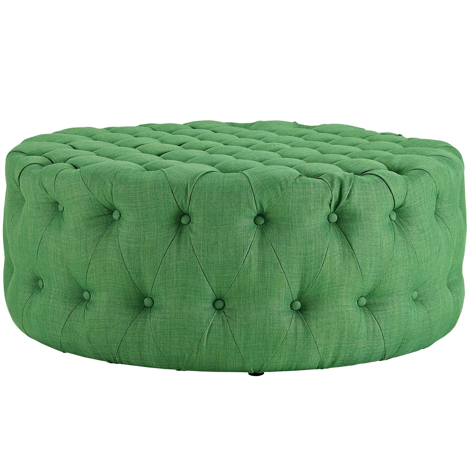 Amour Upholstered Fabric Ottoman By HouseBean