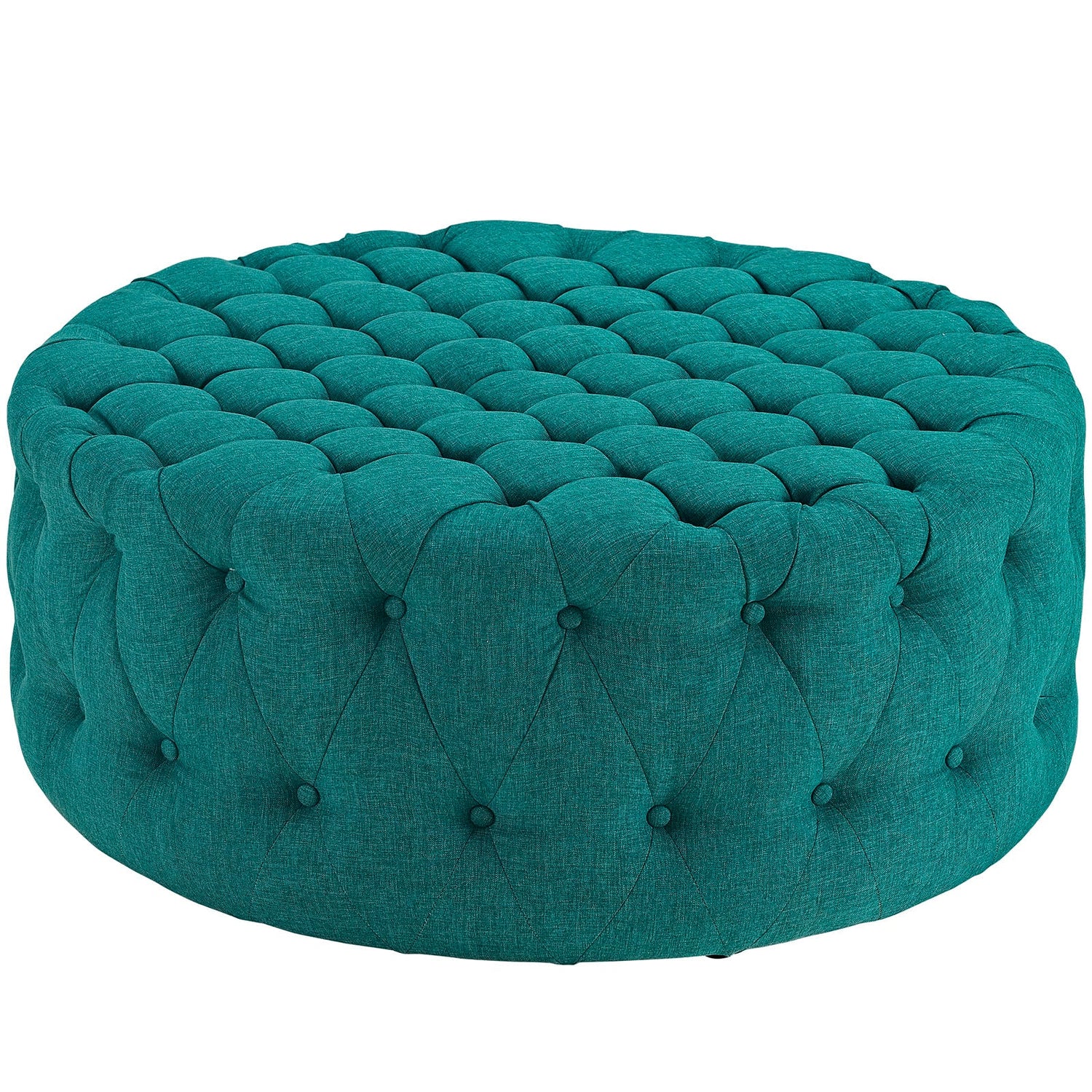 Amour Upholstered Fabric Ottoman By HouseBean