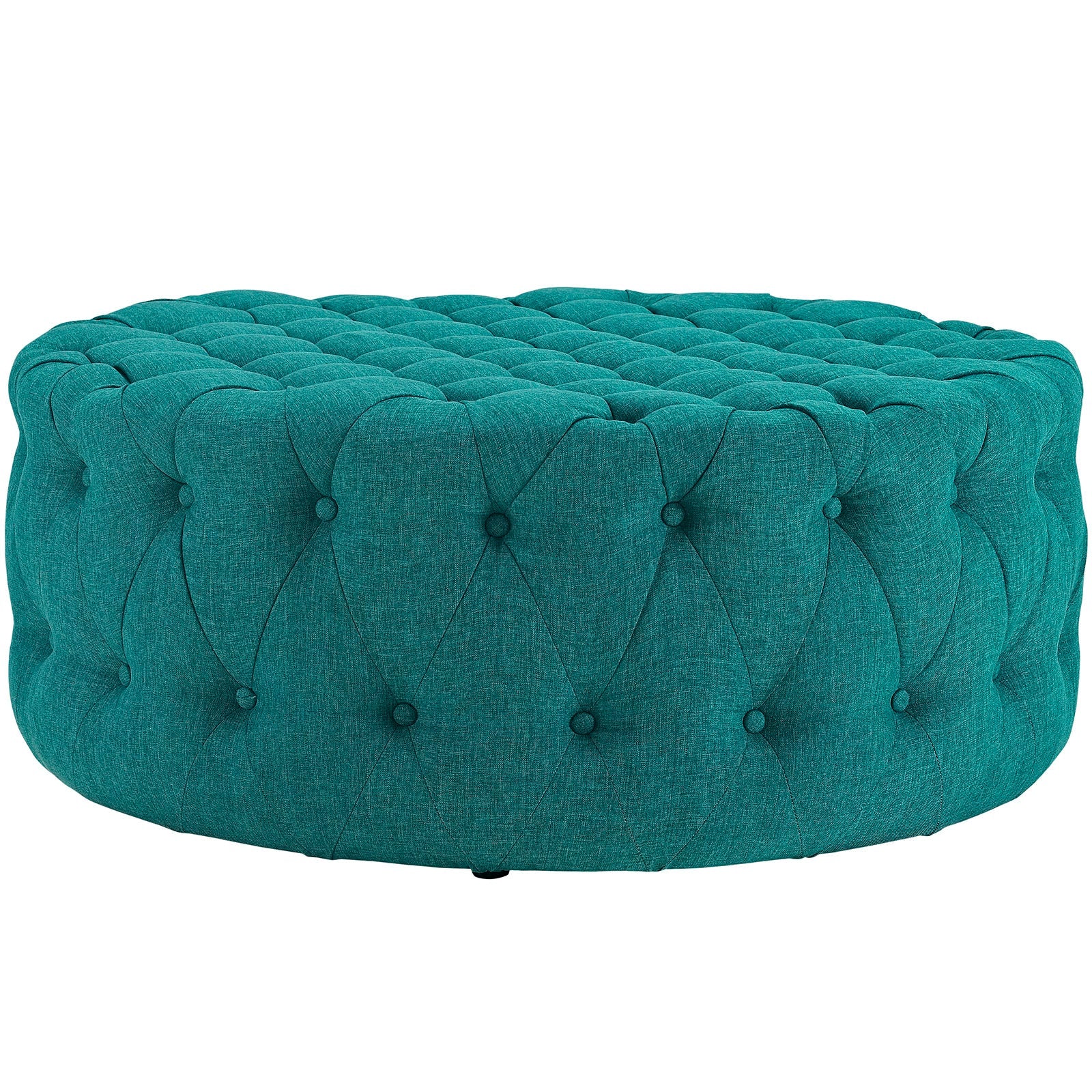 Amour Upholstered Fabric Ottoman By HouseBean