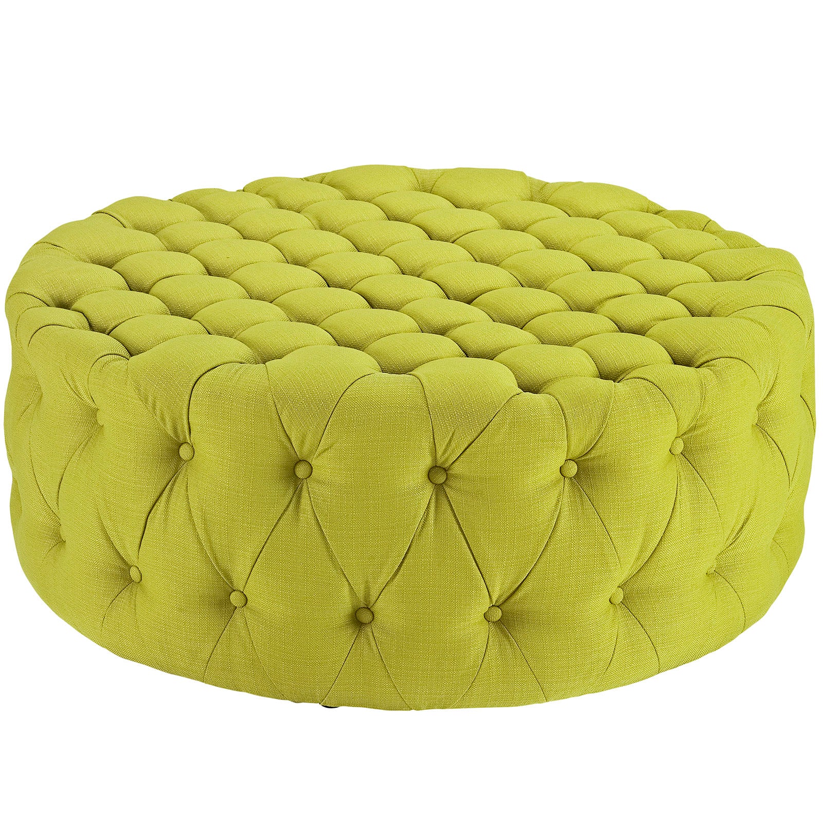 Amour Upholstered Fabric Ottoman By HouseBean