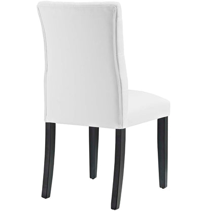 Duchess Button Tufted Vegan Leather Dining Chair by Modway