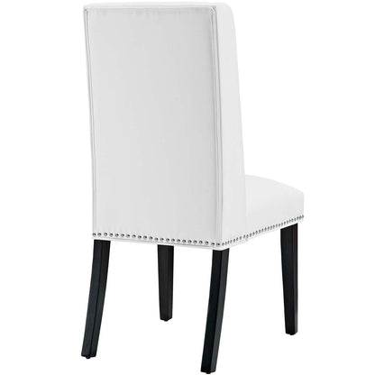 Baron Vegan Leather Dining Chair by Modway