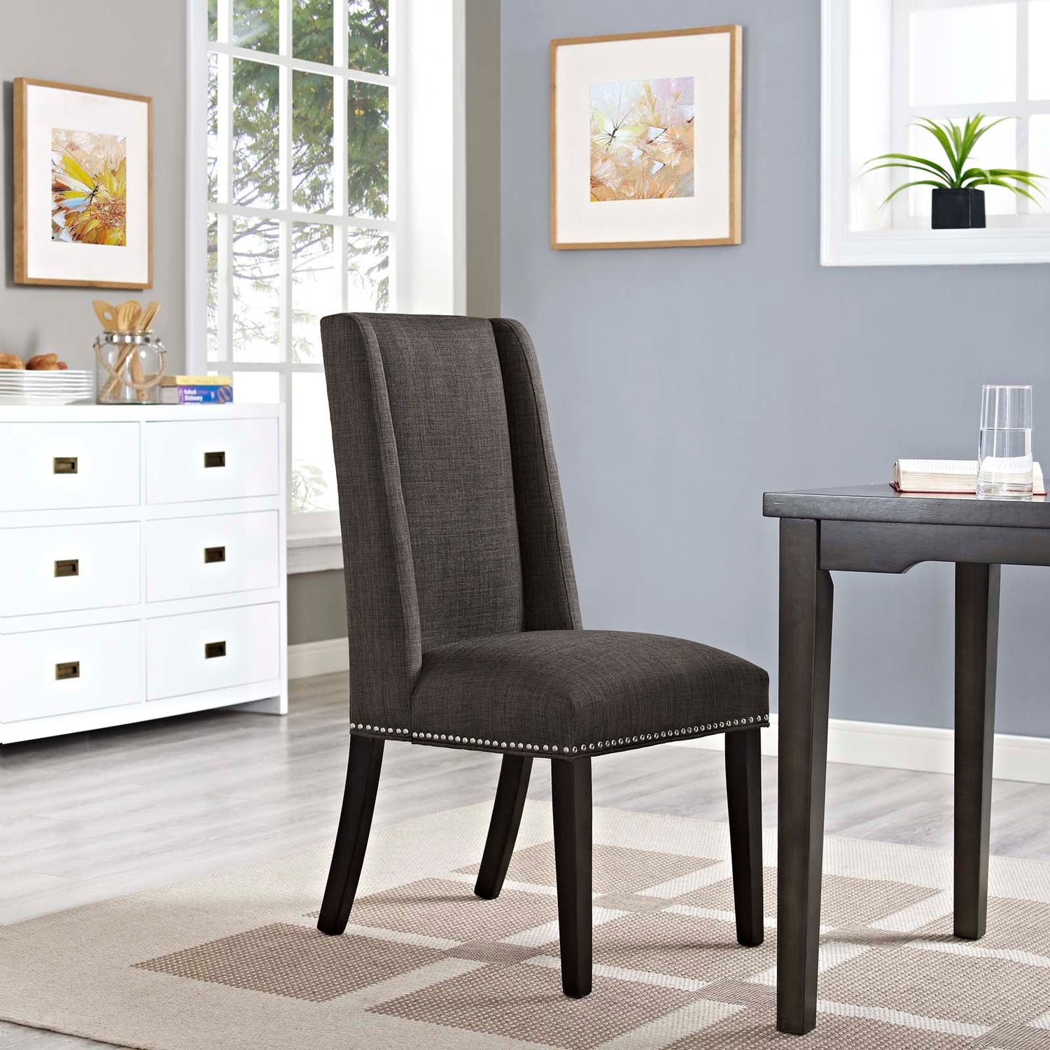 Baron Fabric Dining Chair by Modway