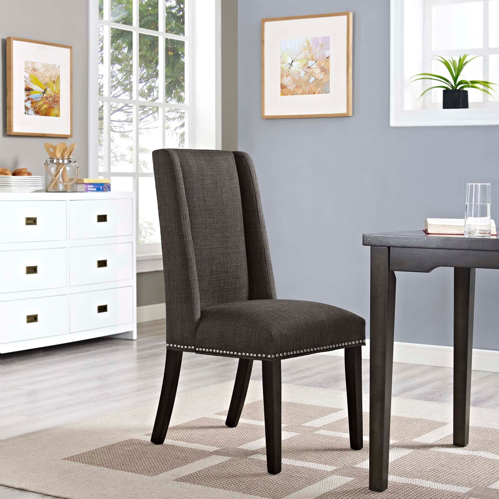 Baron Fabric Dining Chair by Modway