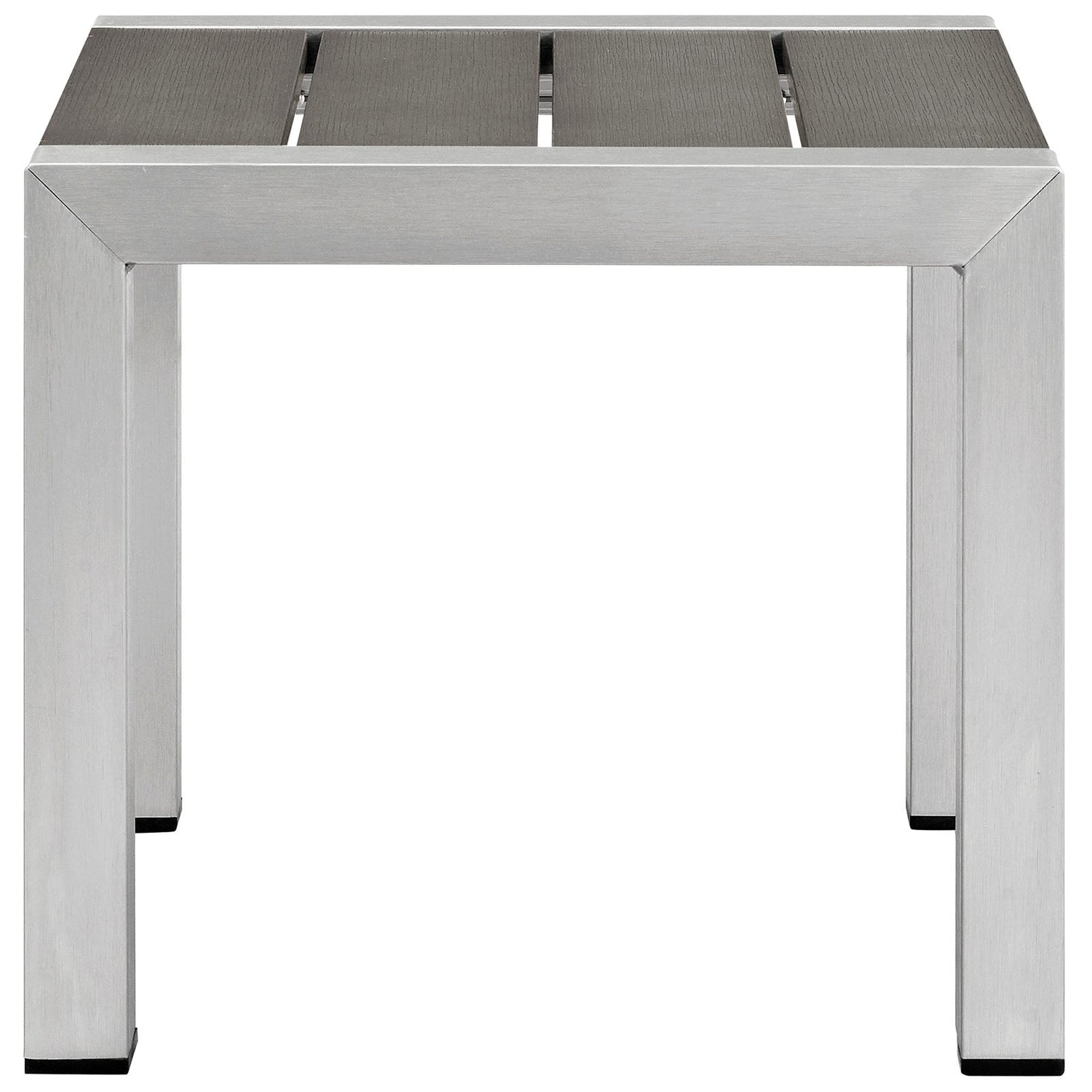 Shore Outdoor Patio Aluminum Side Table By HouseBean