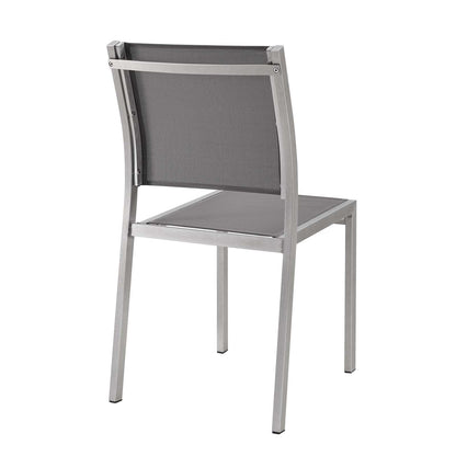 Shore Outdoor Patio Aluminum Side Chair By HouseBean