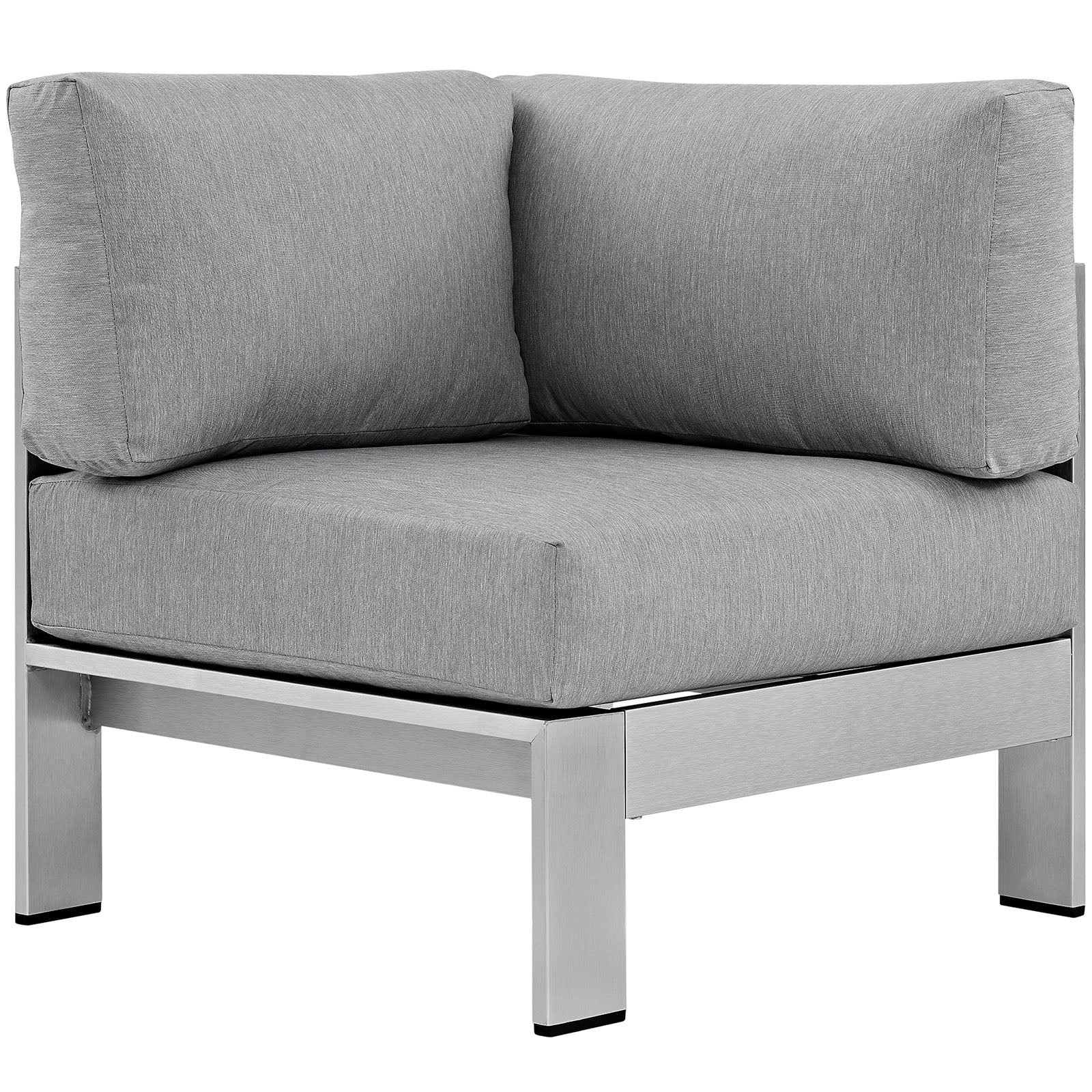 Shore Outdoor Patio Aluminum Corner Sofa By HouseBean