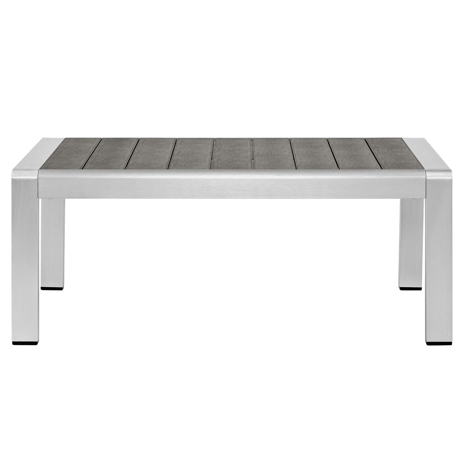 Shore Outdoor Patio Aluminum Coffee Table By HouseBean