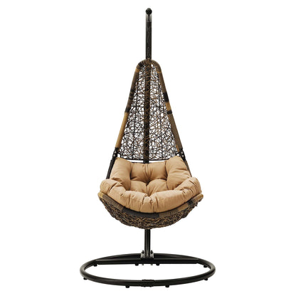 Abate Outdoor Patio Swing Chair With Stand by Modway