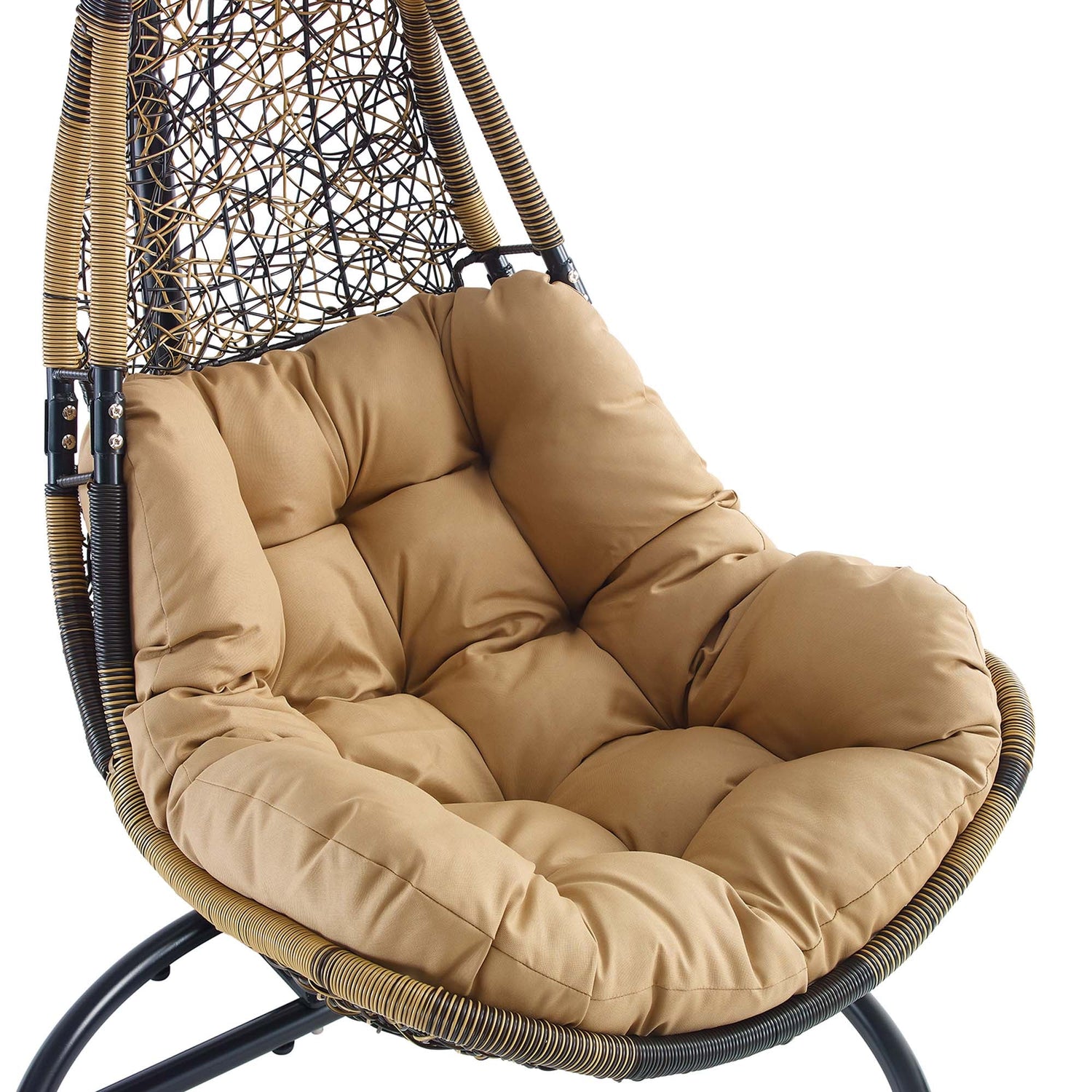 Abate Outdoor Patio Swing Chair With Stand by Modway