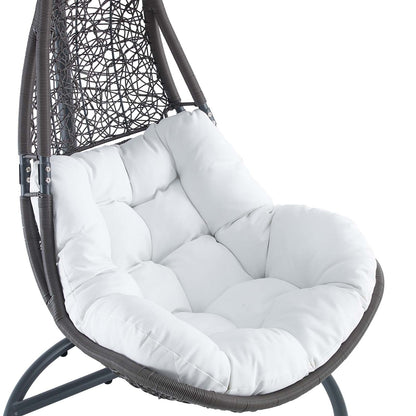 Abate Outdoor Patio Swing Chair With Stand By HouseBean