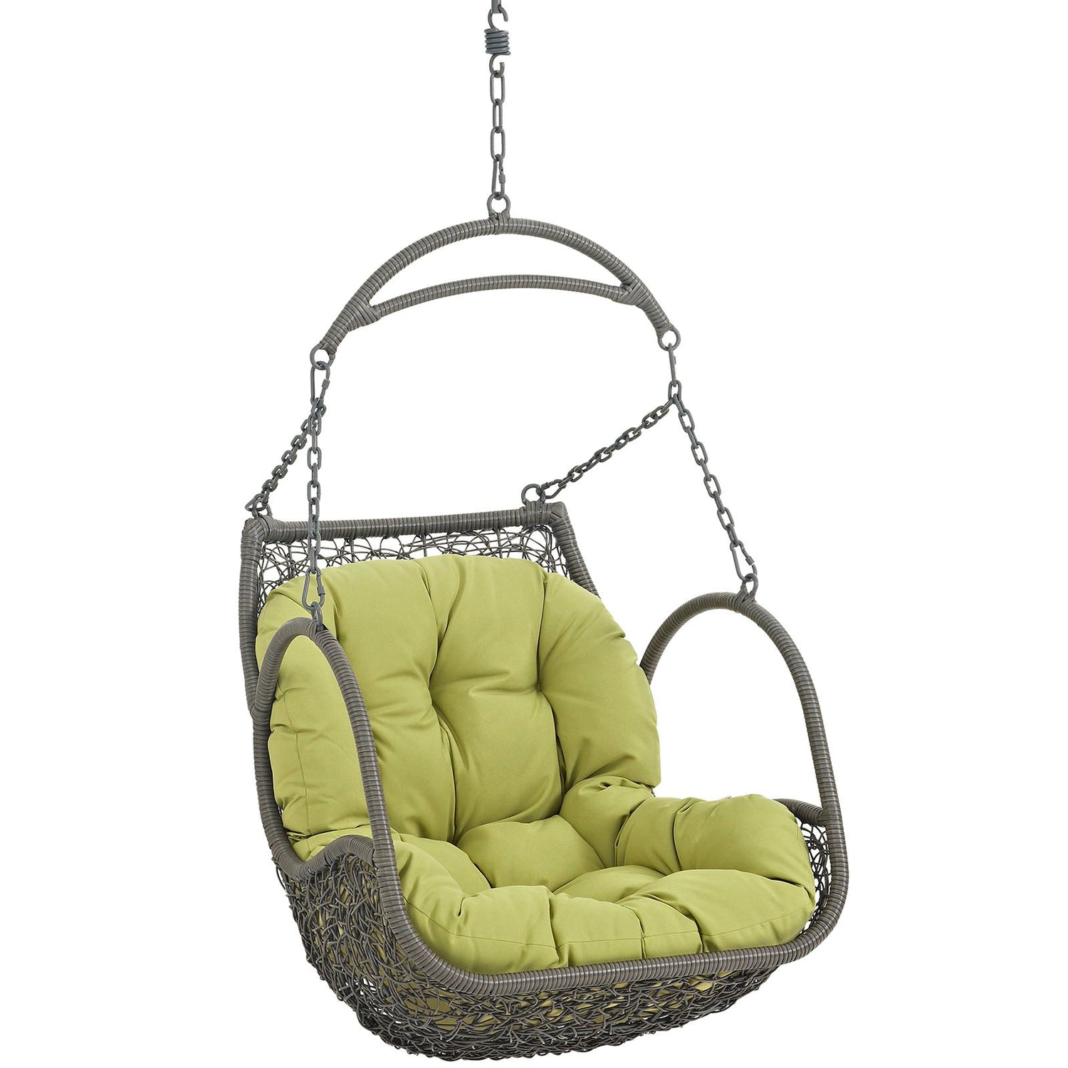 Arbor Outdoor Patio Wood Swing Chair By HouseBean