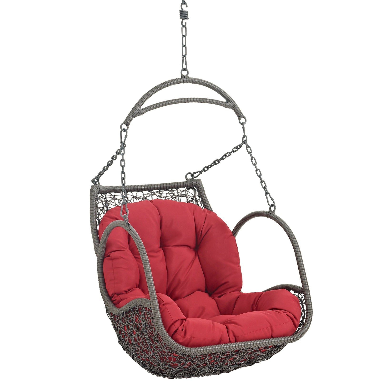 Arbor Outdoor Patio Wood Swing Chair By HouseBean