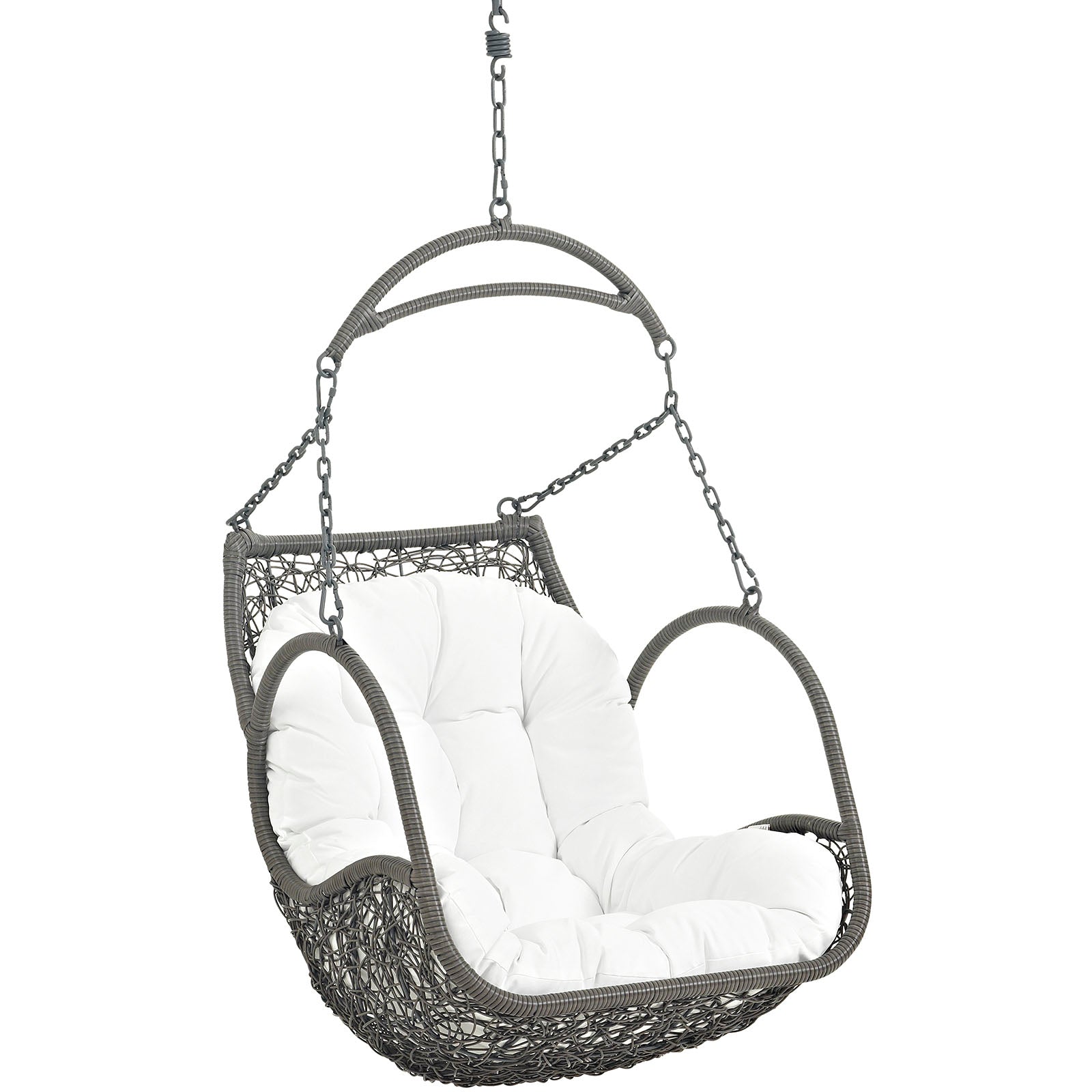 Arbor Outdoor Patio Wood Swing Chair By HouseBean