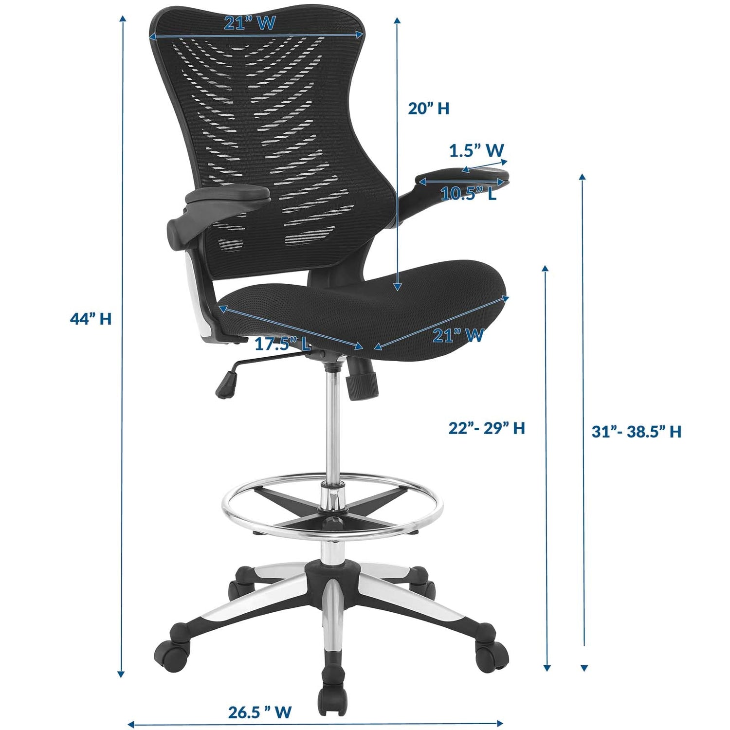 Charge Drafting Chair By HouseBean