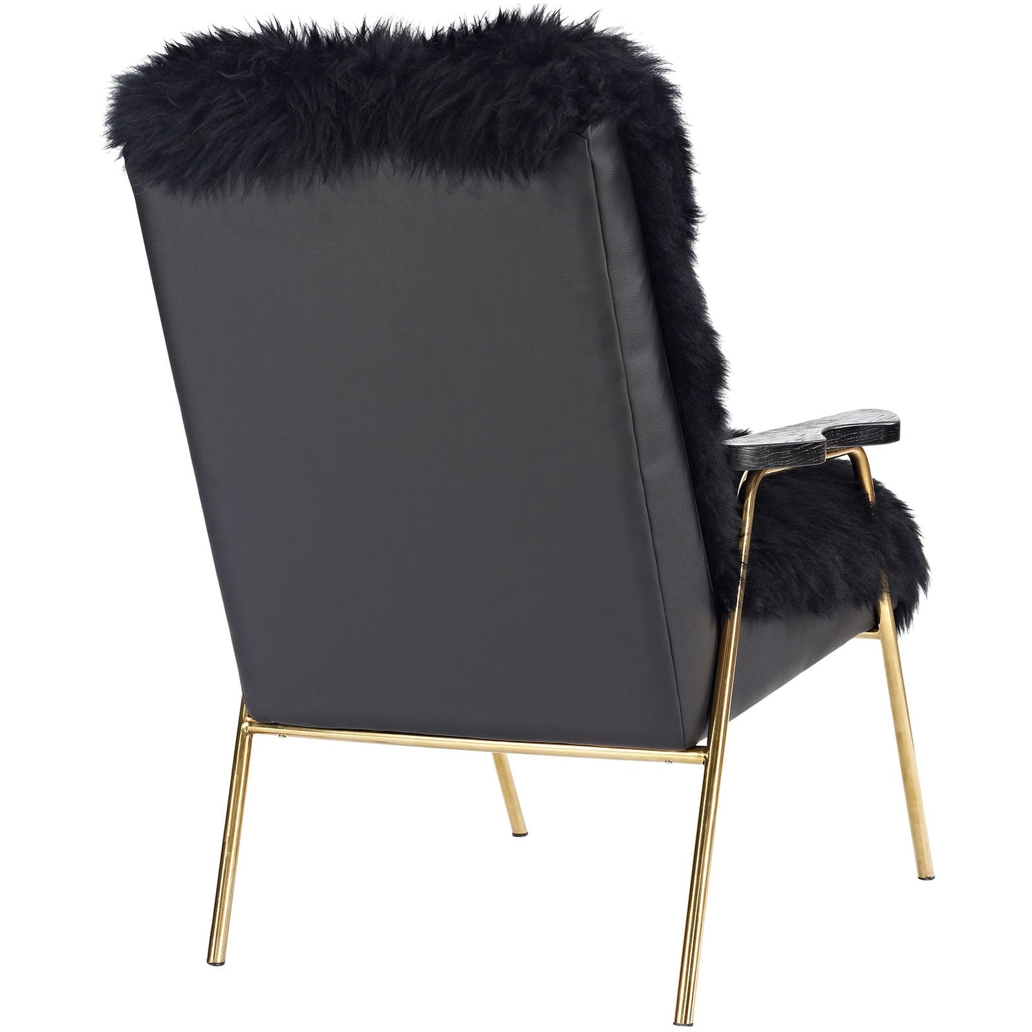 Sprint Sheepskin Armchair by Modway