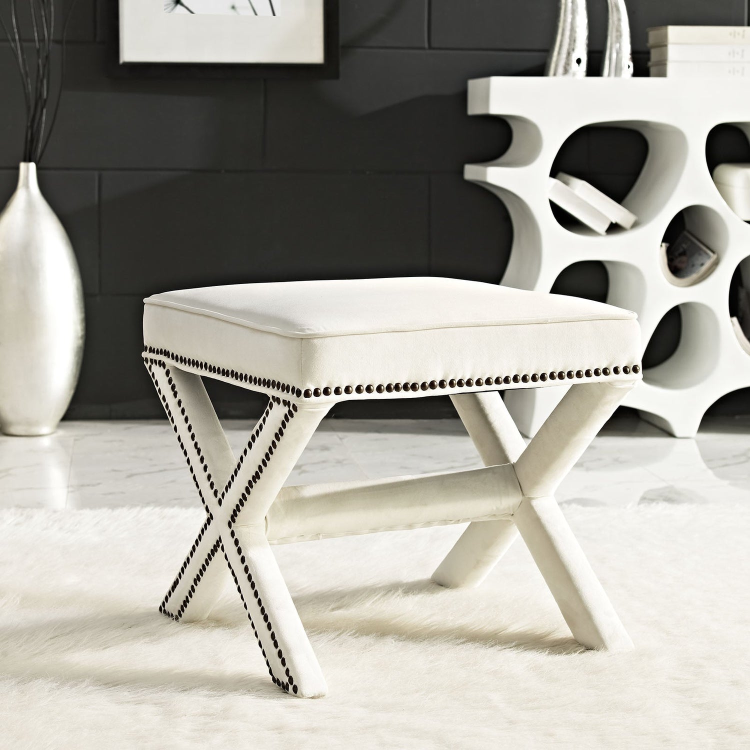 Rivet Bench by Modway