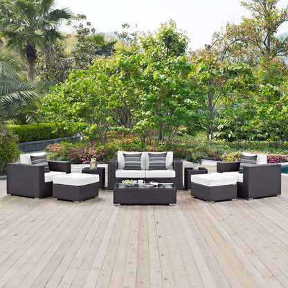 Convene 8 Piece Outdoor Patio Sofa Set By HouseBean