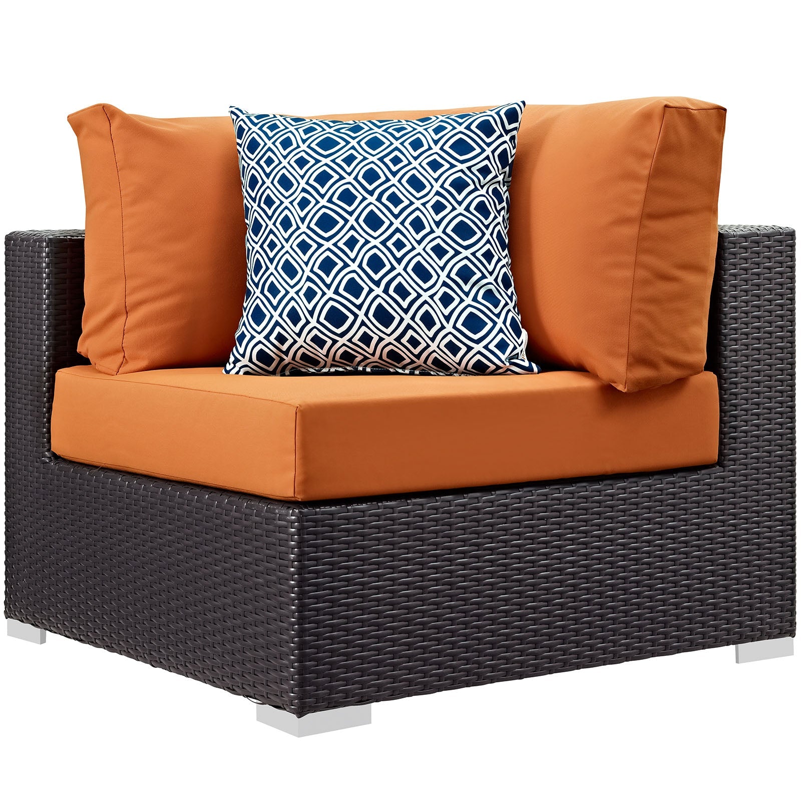 Convene 5 Piece Outdoor Patio Sectional Set by Modway