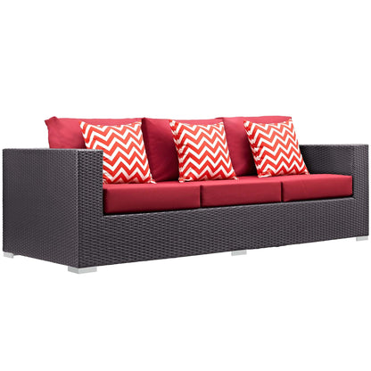 Convene 3 Piece Outdoor Patio Sofa Set by Modway