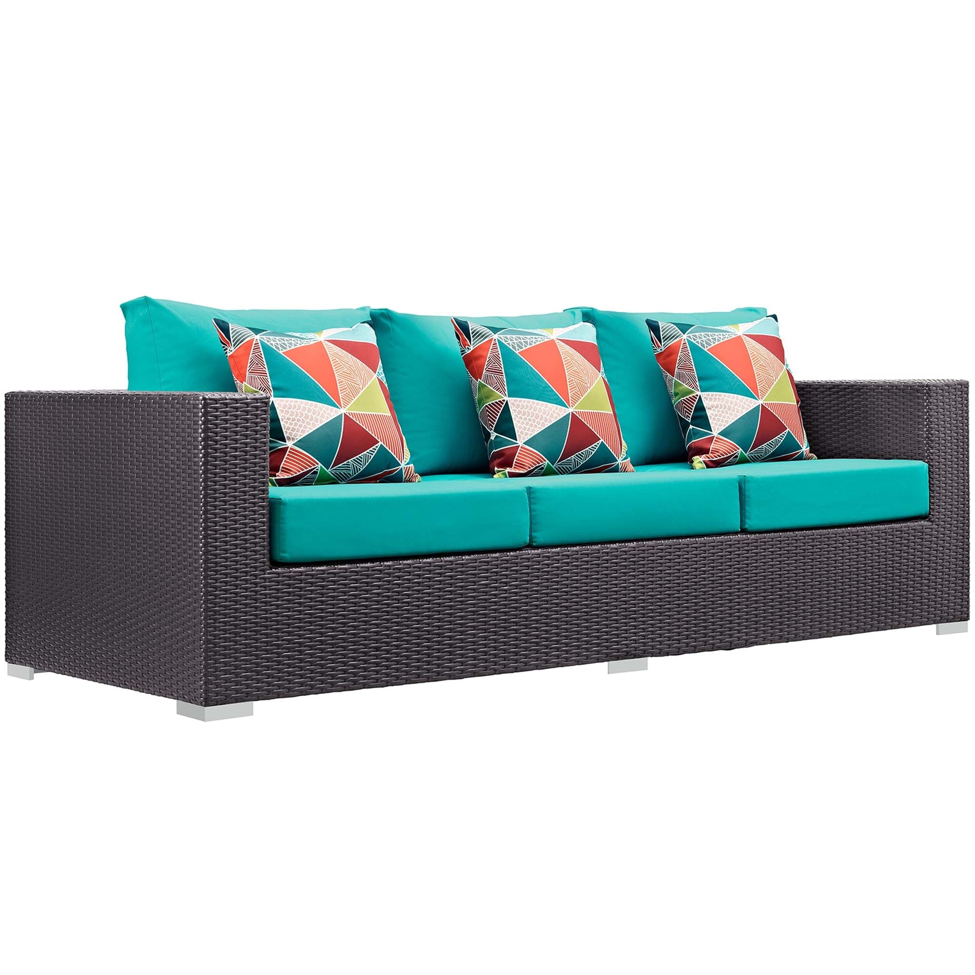 Convene 3 Piece Outdoor Patio Sofa Set by Modway