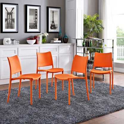 Hipster Dining Side Chair Set of 4 By HouseBean