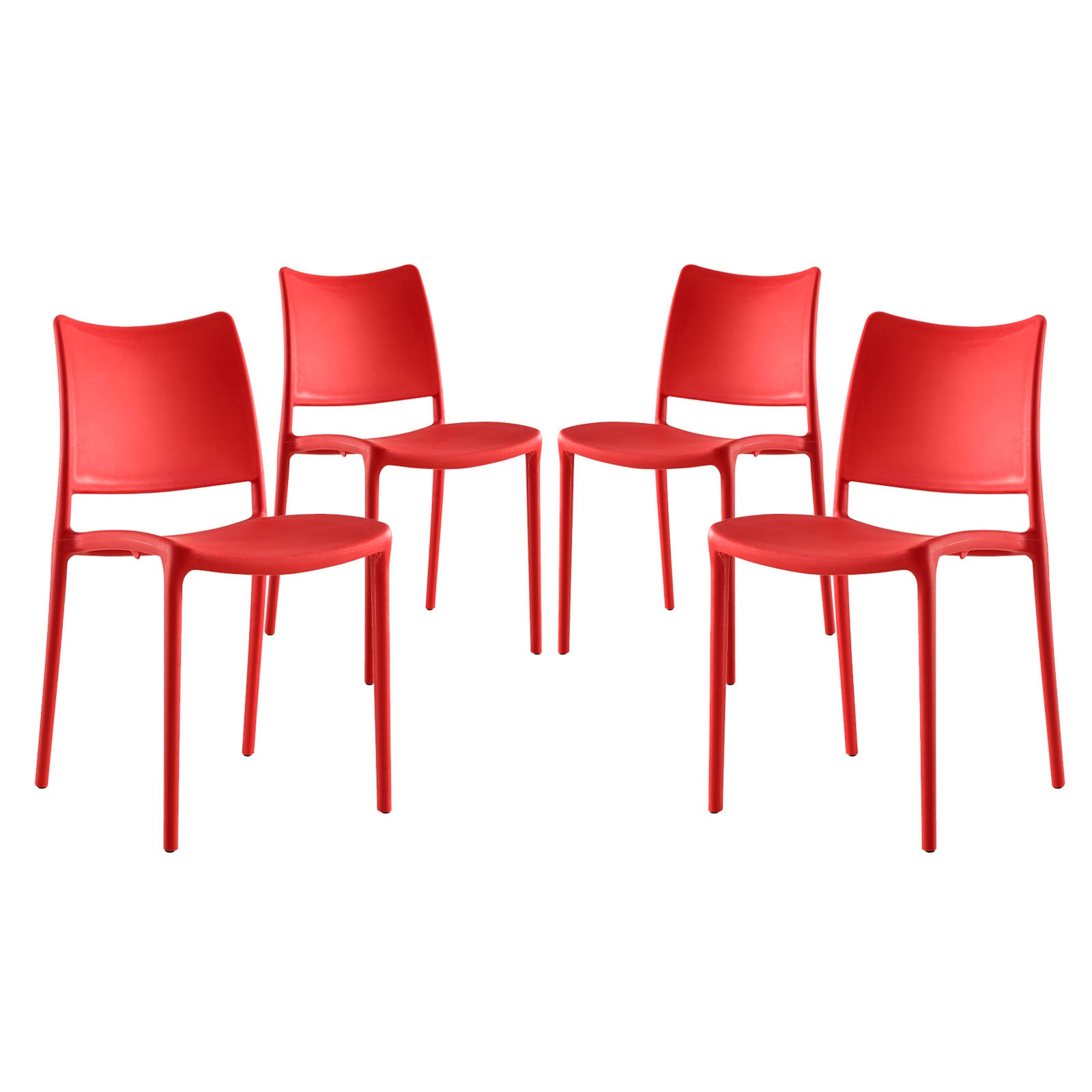 Hipster Dining Side Chair Set of 4 By HouseBean