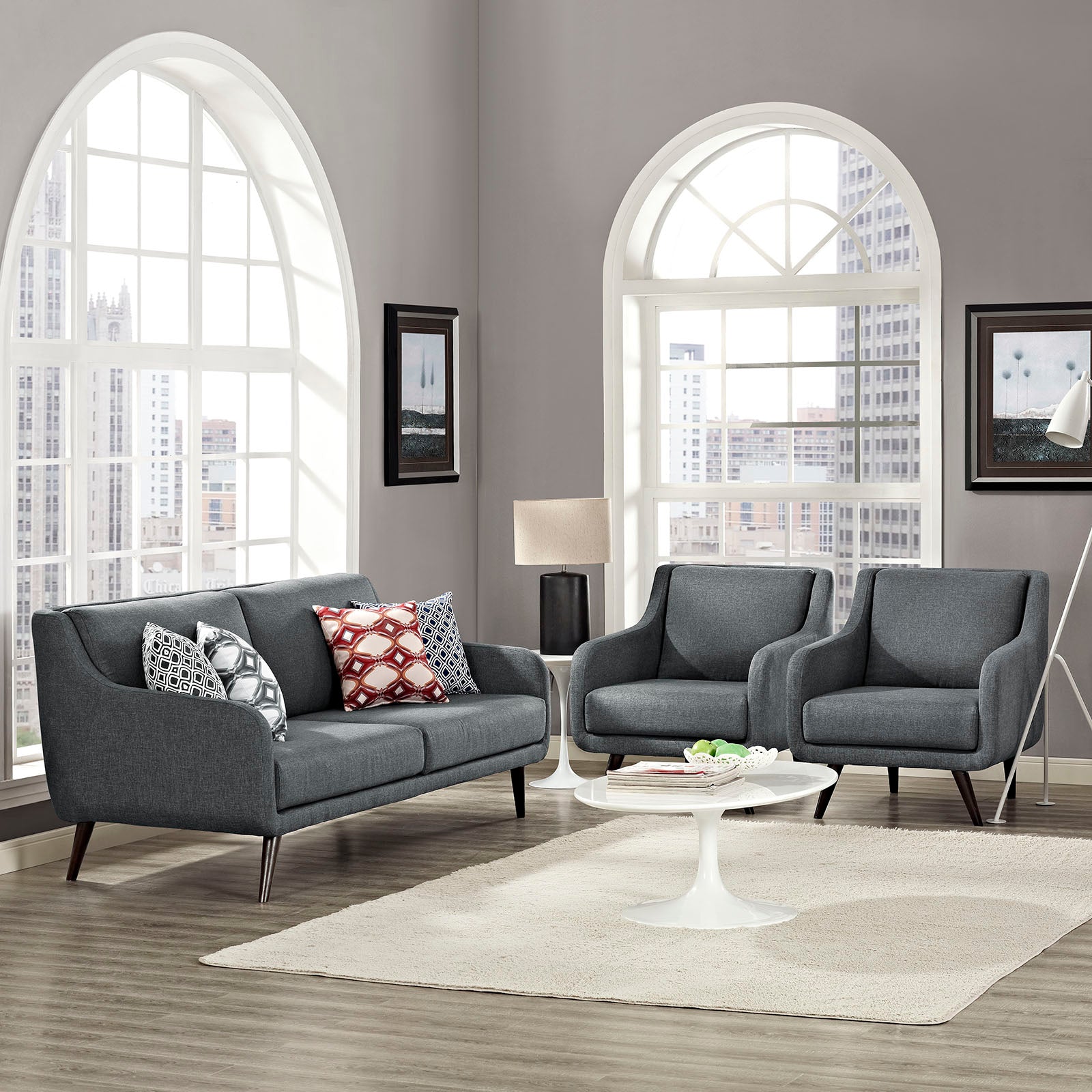 Verve Living Room Set Set of 3 by Modway